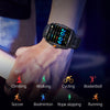 KT71 1.96 inch HD Square Screen Rugged Smart Watch Supports Bluetooth Calls/Sleep Monitoring/Blood Oxygen Monitoring(Black + Gold)