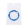 Aluminium Alloy Steering Wheel Decoration Ring Cover Sticker for BMW(Blue)