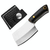 Mini Knife Keychain Portable Removal Express Pendant Accessory With Holster, Model: Black Handle Sanding