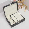 Large-Capacity Multi-Layer Jewelry Earring Storage Display Box(Black)