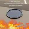 11cm Car Ornaments Anti-slip Mat High Temperature Resistant Perfume Base(Black)