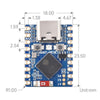 Waveshare ESP32-S3 Mini Development Board, Based On ESP32-S3FH4R2 Dual-Core Processor with Header