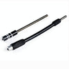 Hexagonal Drive Bit Bending Universal Hose Post Screwdriver Long Rod(Black)