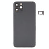 iPhone 11 Pro Max Black Battery Cover w/Side Keys & Wireless Charging