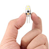 G4 2W 120LM 6 LED SMD 2835 Silicone Corn Light Bulb, DC 12V(White Light)