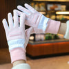 Winter Ski Velvet Warm Gloves Touch Screen Outdoor Riding Waterproof Windproof Gloves, Size: Average(Pink)