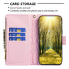 For Xiaomi Redmi K70 / K70 Pro Diamond Lattice Zipper Wallet Leather Flip Phone Case(Pink)