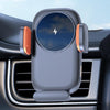 Car Wireless Charging Outlet Navigation Mobile Phone Holder(Single Hook Type)