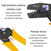 HSD YAC-5 Pressure 0.5-6mm Square Ratchet Crimping Plier European Tube And Pin Terminal Crimping Plier