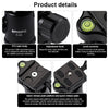 TRIOPO D-2A 360 Degree Rotation Aluminum Alloy Tripod 36mm Ball Head with Quick Release Plate