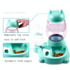 Automatic Pet Feeder & Waterer - Marble Grey - Cat & Small Dog