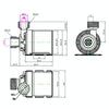 DC24V 5.5M Lift Brushless Motor Submersible Pump