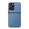 For Redmi Note 12 Pro Speed Litchi Leather Magnetic Full Coverage Shockproof Phone Case(Blue)