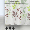 150x180cm Leaf Printed Waterproof Shower Curtain Thickened Polyester Bathroom Curtain Cloth