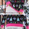 Casual Christmas Snowman Pullover Sweater Women Cartoon Knitwear, Size: M(Chariot)