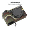 For Sony ILCE-6700 / A6700 Litchi Texture Soft Silicone Protective Case(Camouflage)