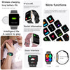 Q9 Smart Bracelet, 2.01 inch Waterproof Smart Watch, BT Call / Heart Rate / Blood Pressure / Blood Oxygen(Black Gold)