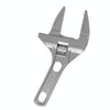 Aluminum Adjustable Large Opening Bathroom Wrench Hardware Tools, Specification: No Package Ordinary Version(Silver)