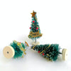 3 PCS Miniature Doll House Decoration Christmas Tree Children's Educational Toys