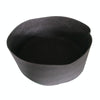 130x30cm 400L Felt Planting Barrel Indoor Outer Round Plant Bag Non-Woven Seedling Bag(Black)