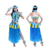 3 PCS Hawaiian Hula Party Show Dress Up Props, Size: 60cm(Single Layer Orange)