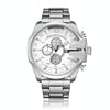 CAGARNY 6839 Fashion Waterproof Quartz Watch with Stainless Steel Band