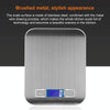 Stainless Steel Small Food Electronic Scale Kitchen Portable Baking Electronic Scale, Colour: 10kg/1g (Battery Model White)