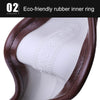Universal Car Genuine Leather Pinhole Steering Wheel Cover, Diameter: 38cm(Grey)
