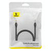 Baseus PCWL-A101 High Speed CAT5 Gigabit Ethernet Round Cable, Length:1m(Black)