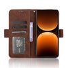 For Realme GT 7 Pro 5G Skin Feel Calf Texture Card Slots Leather Phone Case(Brown)