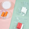 Fawnmum 2pcs /Box Handheld Hollow Cylinder Orthodontic Bite Sticks(Grape)