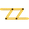 DIY Four-sided Angle Measuring Ruler Layout Tool for Handymen, Builders, Craftsmen
