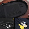 WESSLECO CL-117 Outdoor Camping Chef Cutter Bag Oxford Cloth Shoulder Portable Tableware Storage Bag(Black)