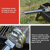 Upgrade With Handle BBQ Cage Stainless Steel  Barbecue Basket  30cm+Handle 18cm