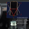 Car Centre Navigation Mobile Phone Holder 360 Rotating Water Cup Holder, Size: Large