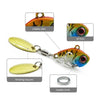 HENG JIA Distant Rotation Sequin VIB Fake Bait, Specification: 13g(6 Colors)