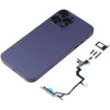 iPhone XR Back Housing Cover (Purple) - iP14 Pro Style