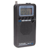 HRD-737 Portable Aircraft Band Radio Wide Frequency Receiver (Black)