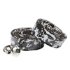 Camouflage Bicycle Curved Handlebar Straps(White Black)
