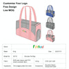FUNADD Breathable Pet Carrier Bag, Pink - Portable & Comfortable