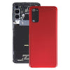 Samsung Galaxy S20 Back Cover Red with Camera Lens