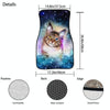 2 in 1 Universal Printing Auto Car Floor Mats Set, Style:4500GO