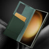 For Samsung Galaxy S23+ 5G QIALINO Magnetic Genuine Leather Phone Case(Green)