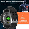 LC11 1.28 inch TFT Screen Outdoor Sports Smart Watch, IP68 Waterproof Support Heart Rate & Blood Pressure Monitoring (Black)