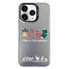 For iPhone 11 Pro Max Christmas Series PC Full Coverage Pattern Phone Case(CK052 Black)