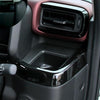 For 2024 Suzuki Spacia Custom Right-hand Drive Dashboard Center Control Strip Sticker(Black)
