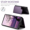 For Samsung Galaxy S25 Ultra 5G CaseMe C22 Card Slots Holder RFID Anti-theft Phone Case(Purple)
