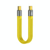 100W 10Gbps USB-C/Type-C to USB-C/Type-C FPC Flexible Data Cable, Length: 13.8cm(Yellow)