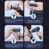 Muscles Relax Massager Fitness Equipment Fascia Gun, Colour: Storage Model (Black)