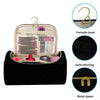 Travel Cosmetic Bag Curler Accessories Storage Bag(Black)